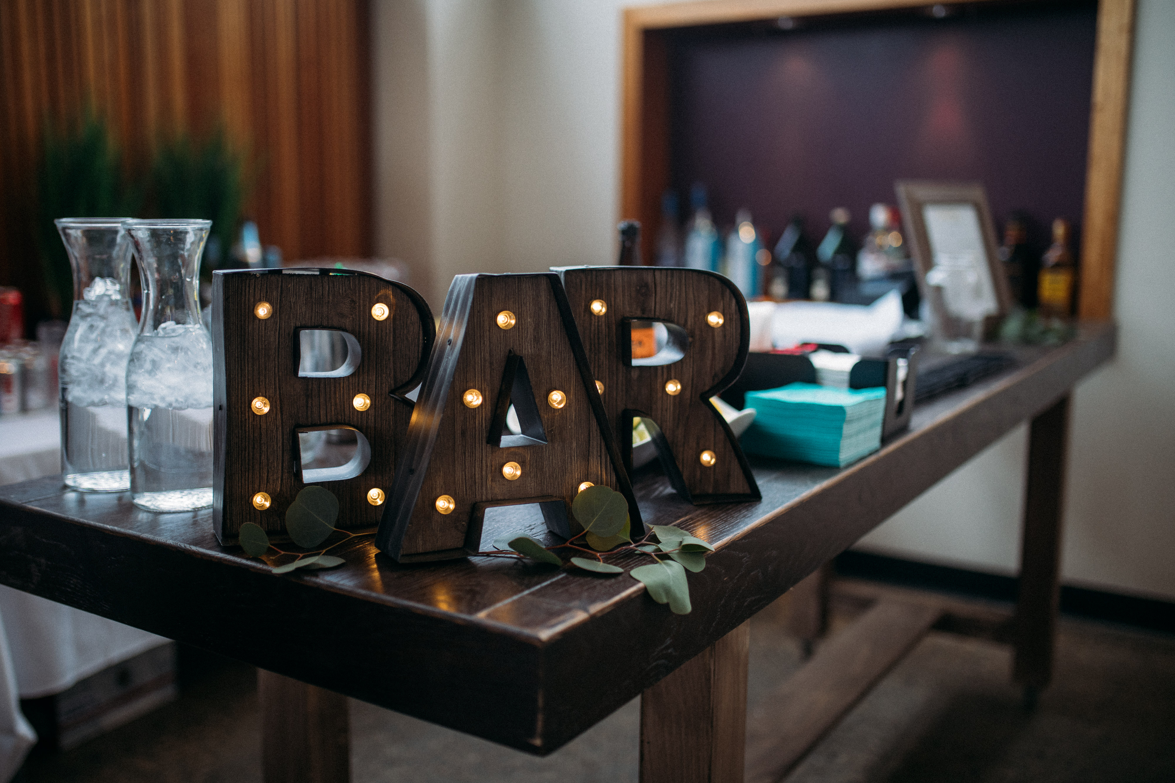 wedding bar ideas