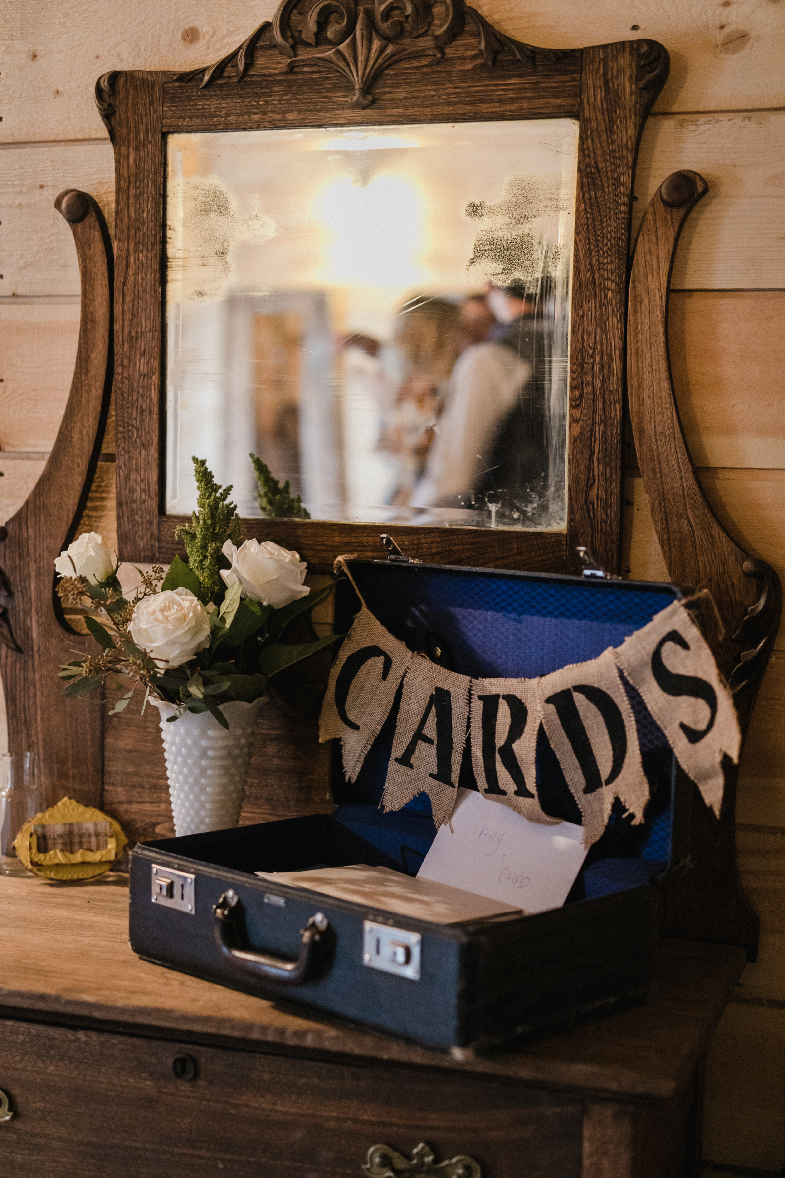 wedding card table