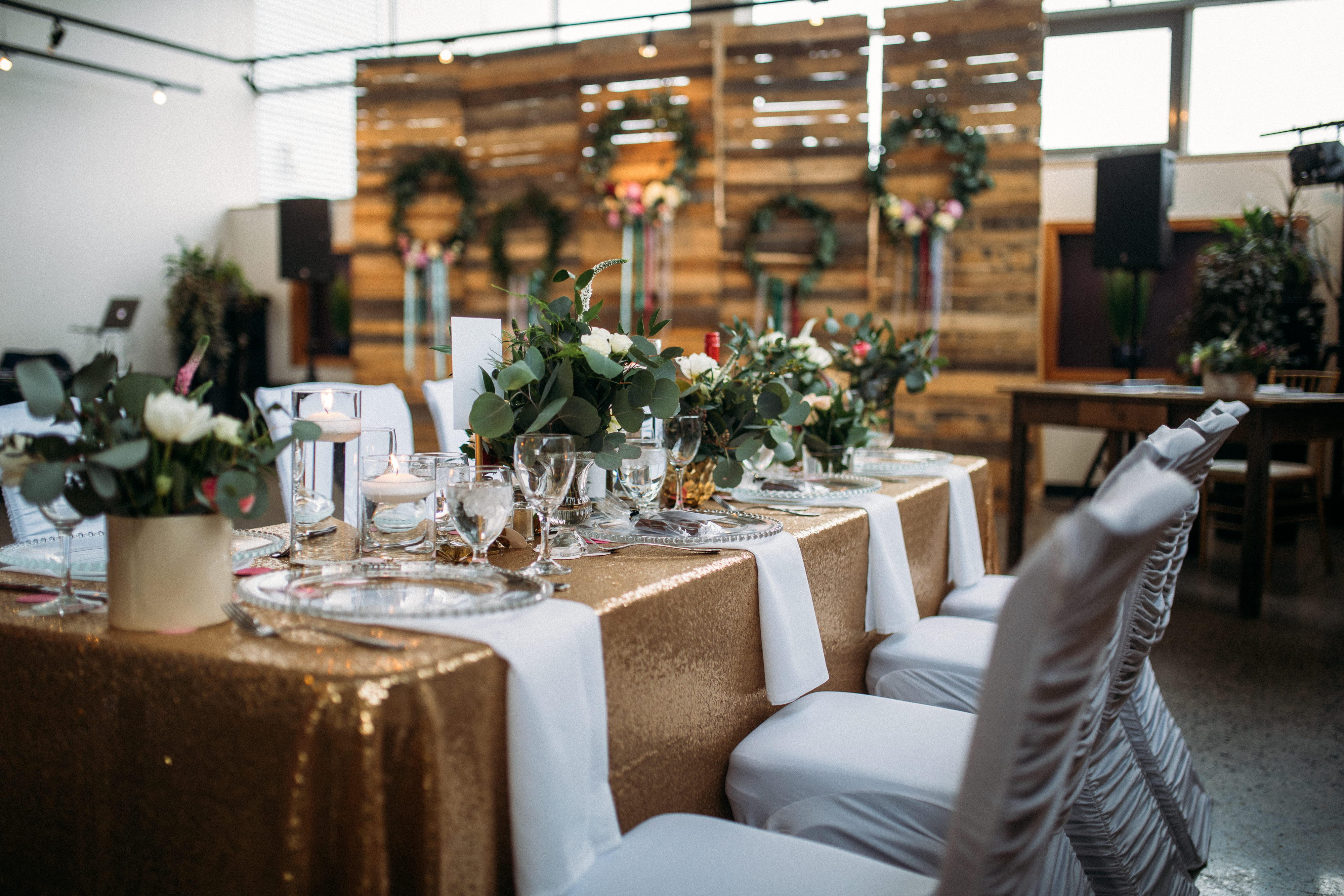 gold wedding inspiration