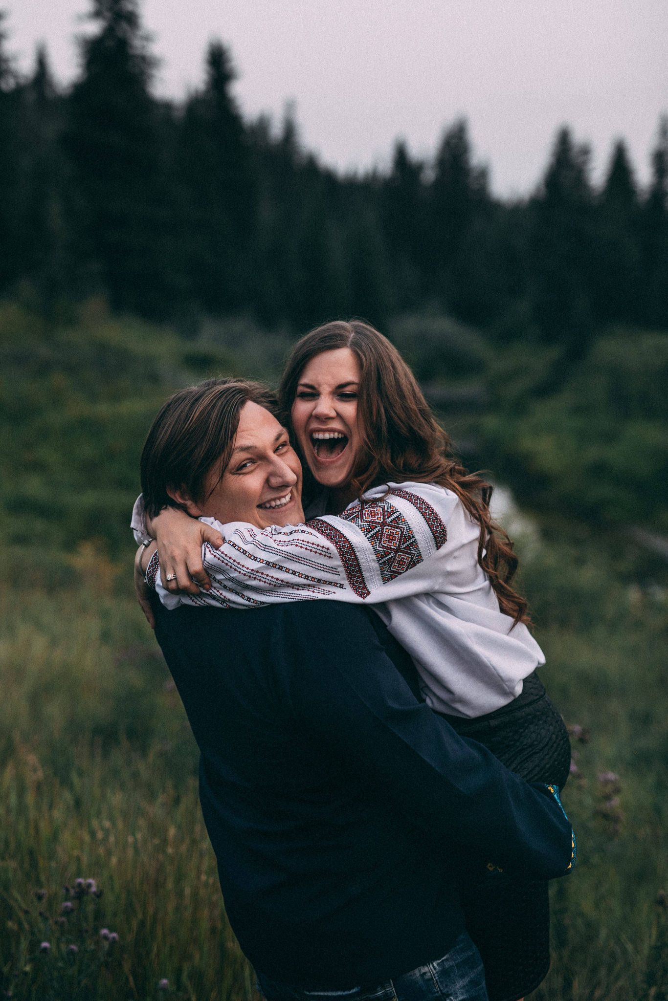 fun engagement session