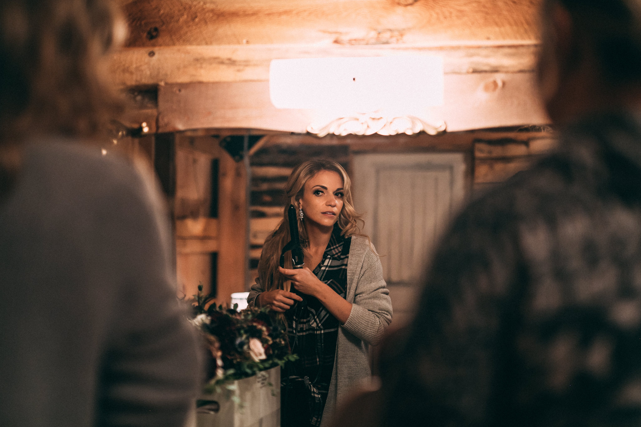 bride getting ready