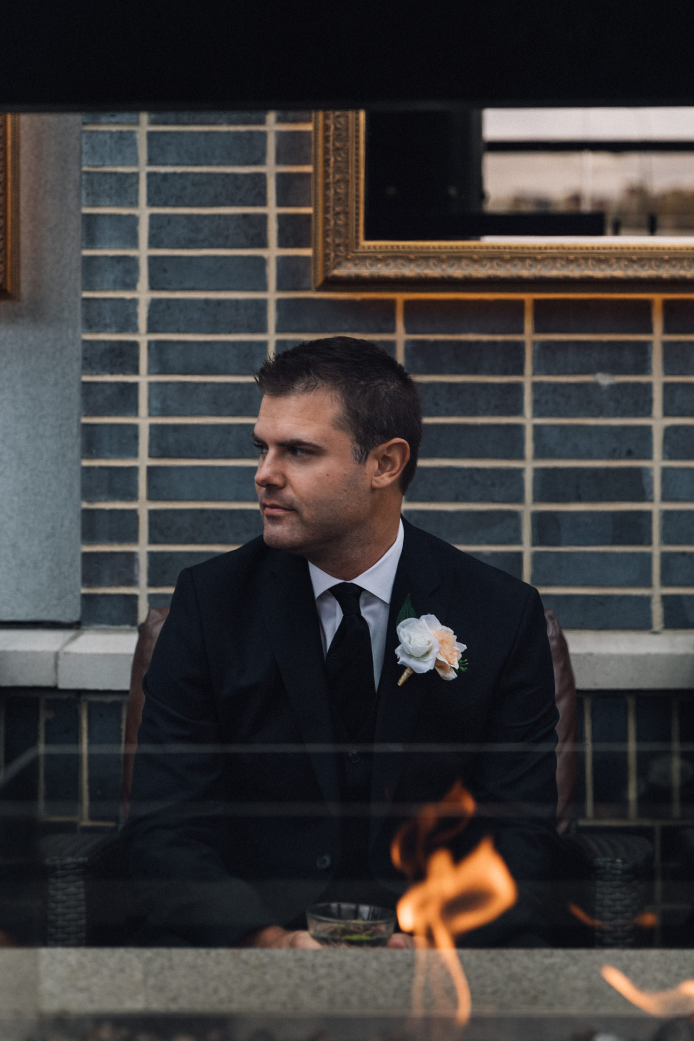 groom portrait