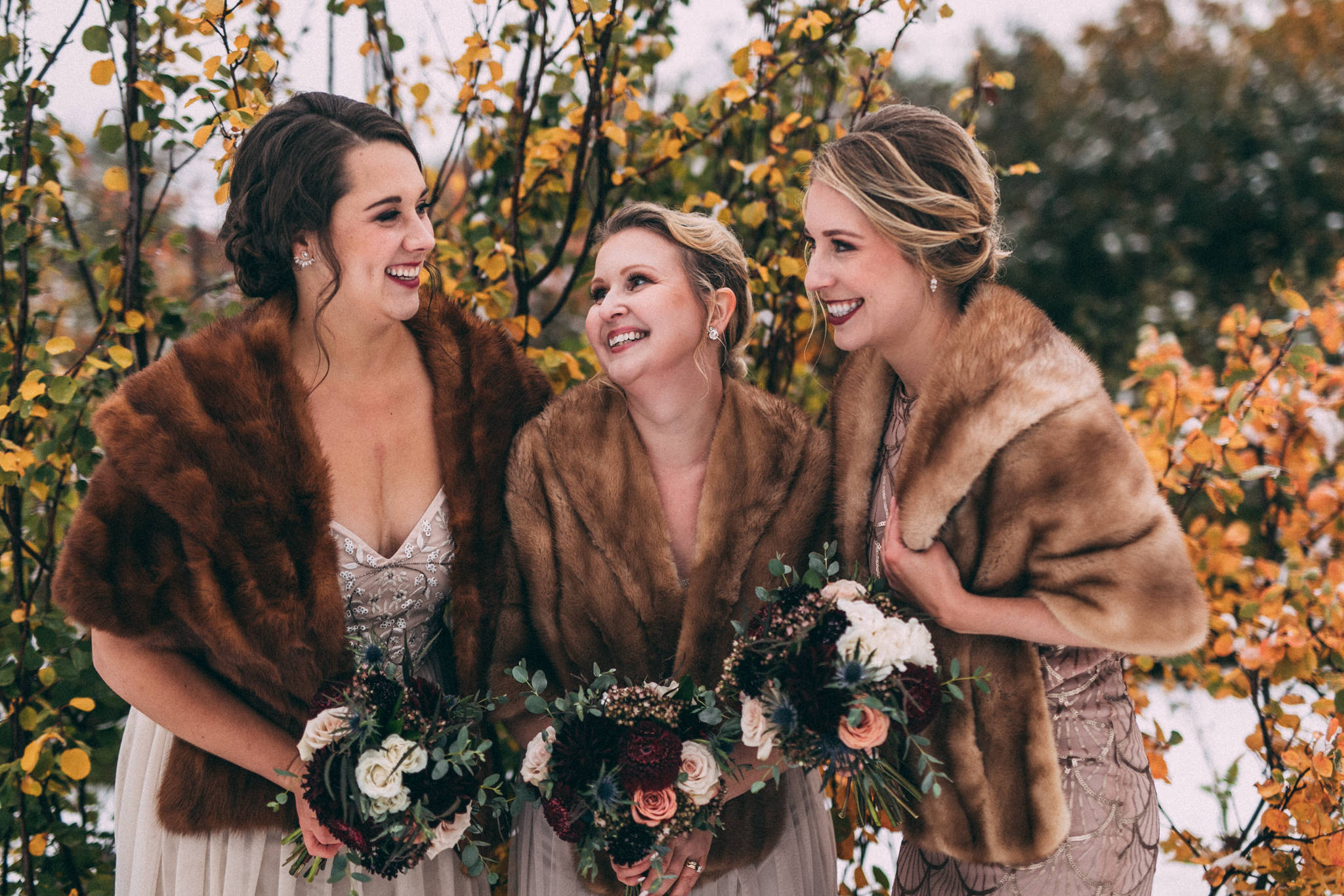 fall bridesmaid ideas