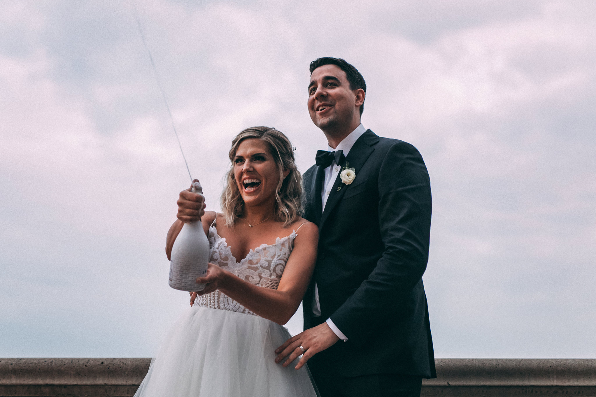 wedding champagne toast