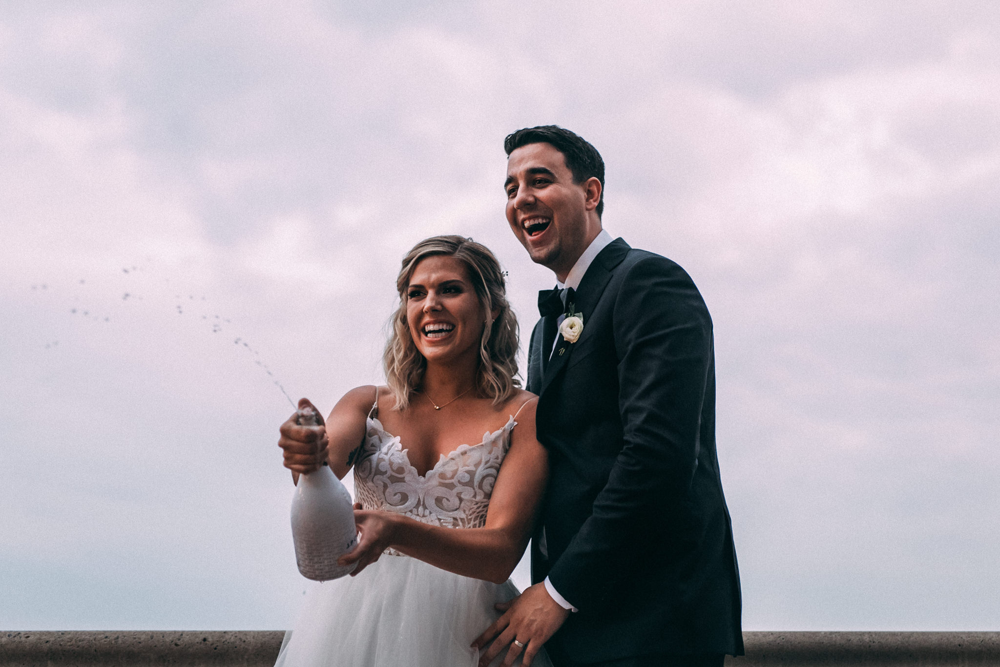 wedding champagne toast