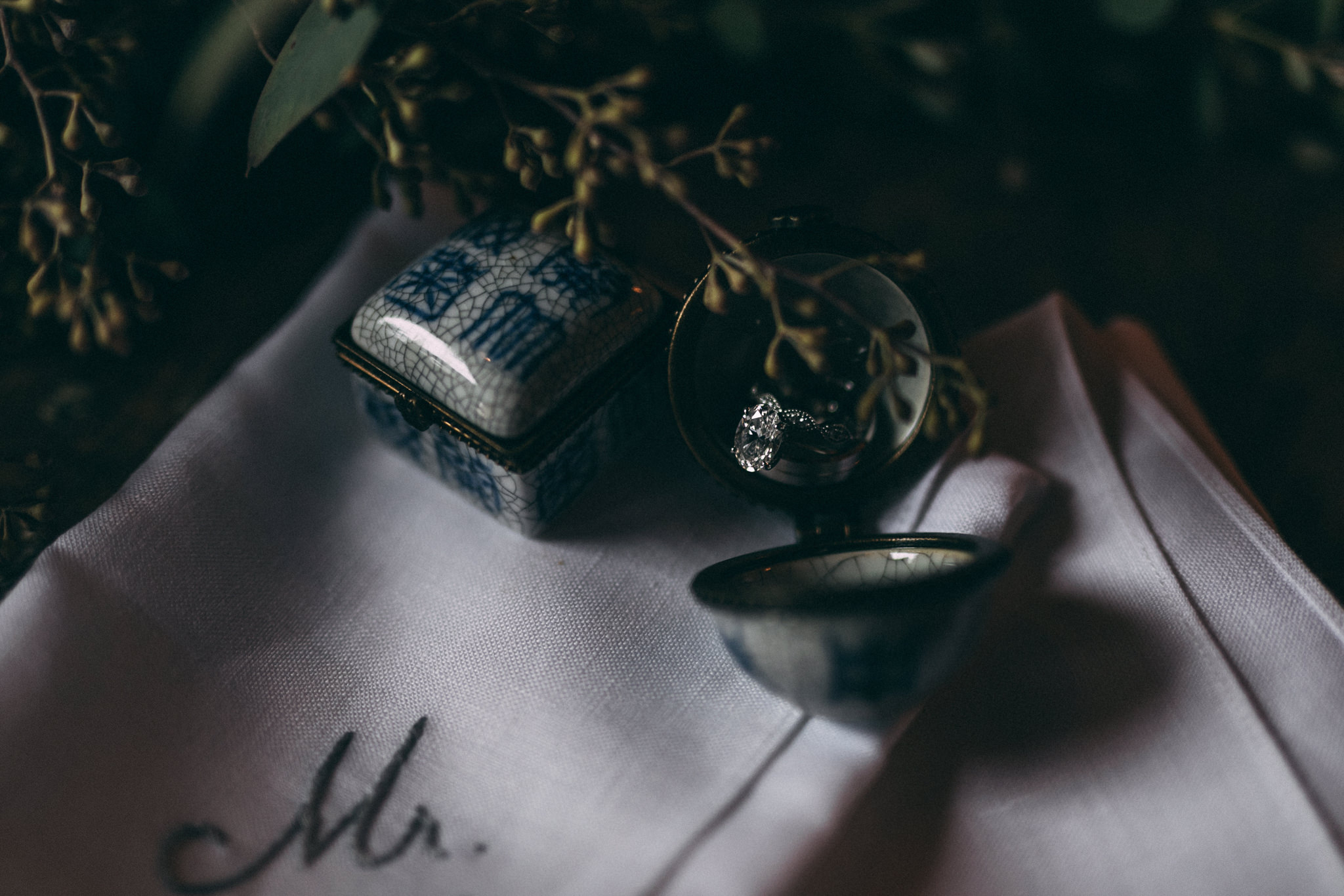 vintage wedding details