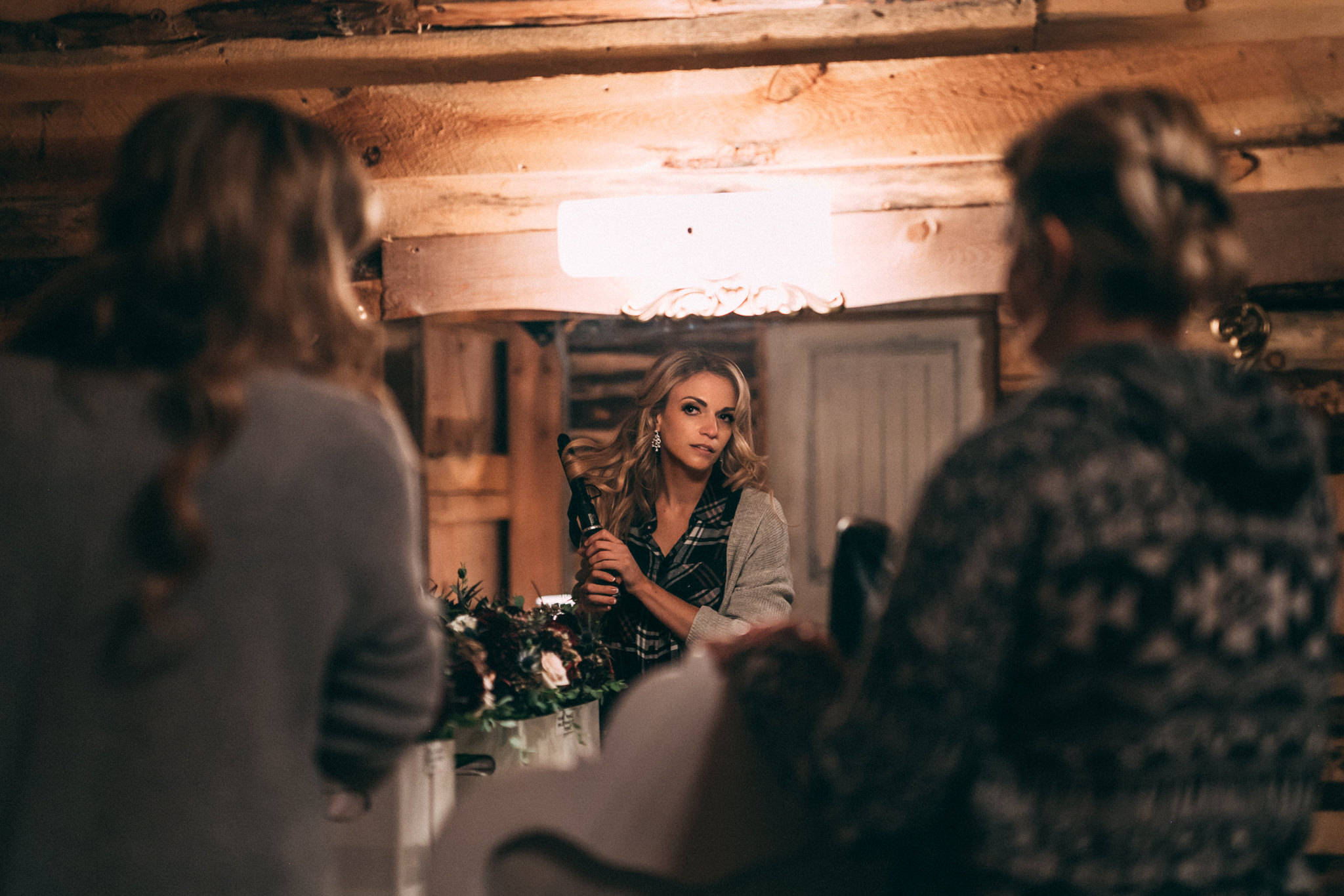 bride getting ready