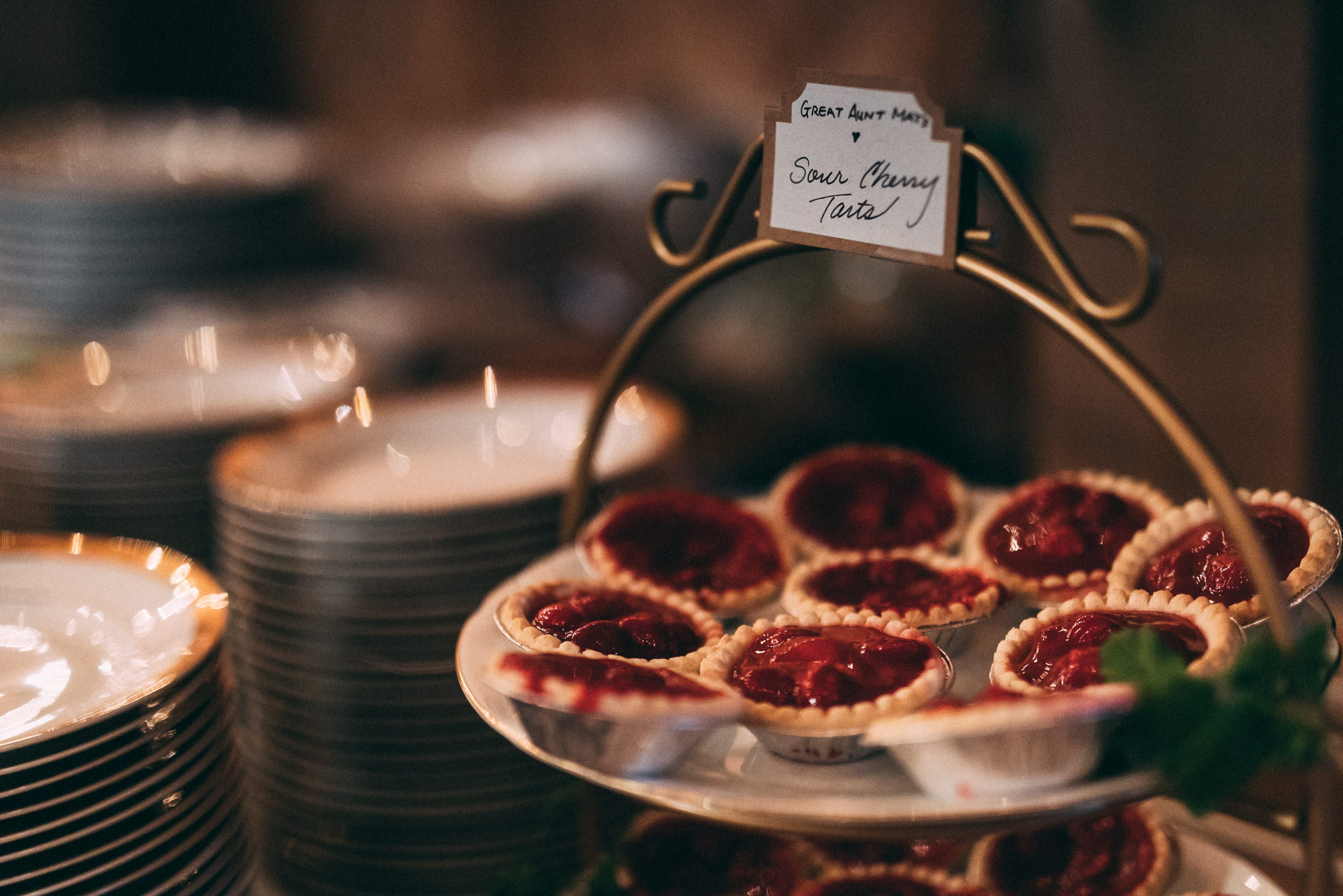 wedding dessert table