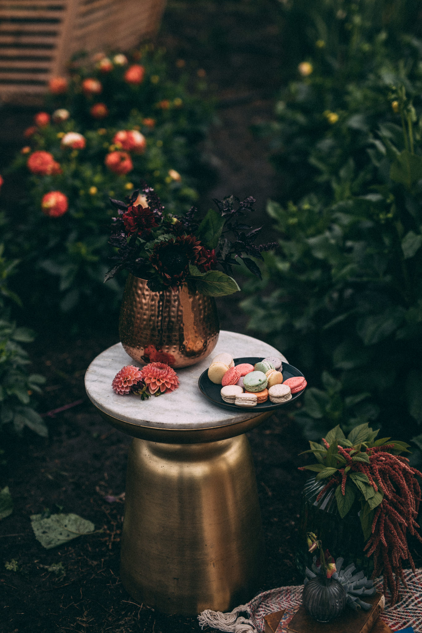 picnic engagement session