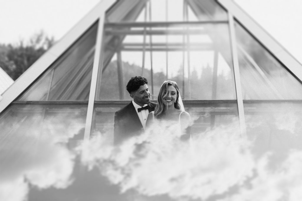 intimate muttart conservatory wedding © Janine Rose Photography