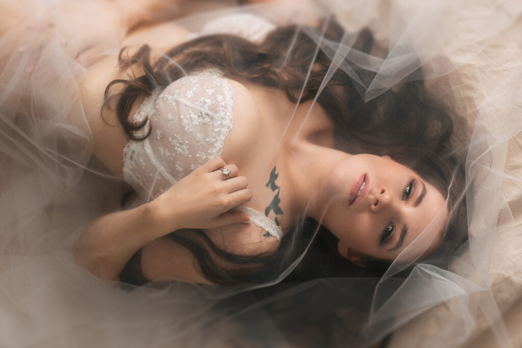 Edmonton bridal boudoir