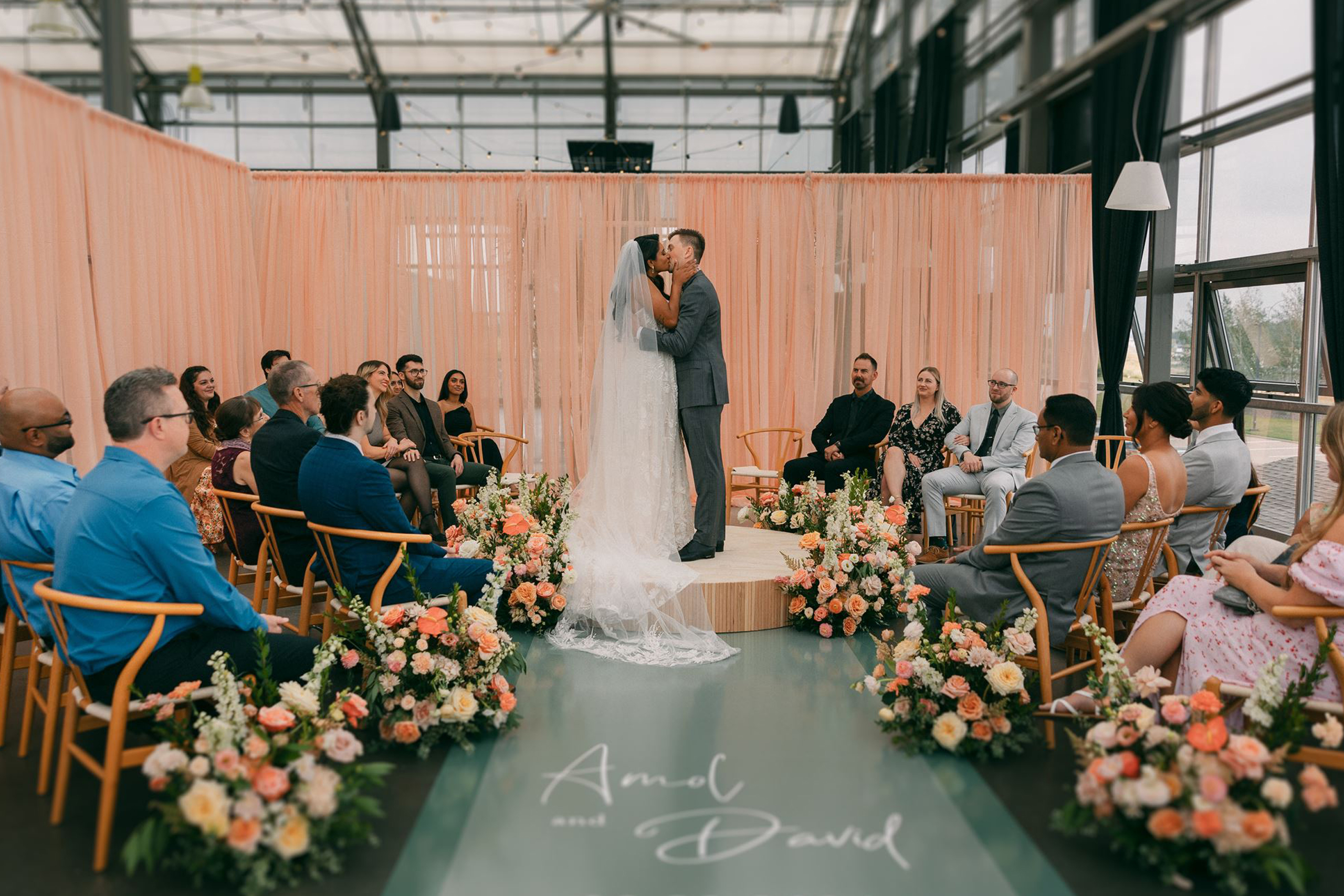 Al fresco inspired brunch wedding at Glasshouse Kitchen in Edmonton